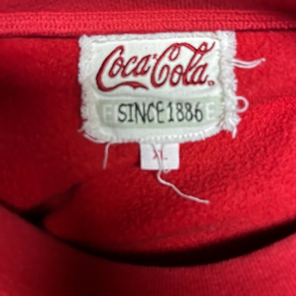 Coca-Cola (Atlanta) • Vintage • Red/White • Embroidery • X-Large • Sweater - Picture 8 of 8